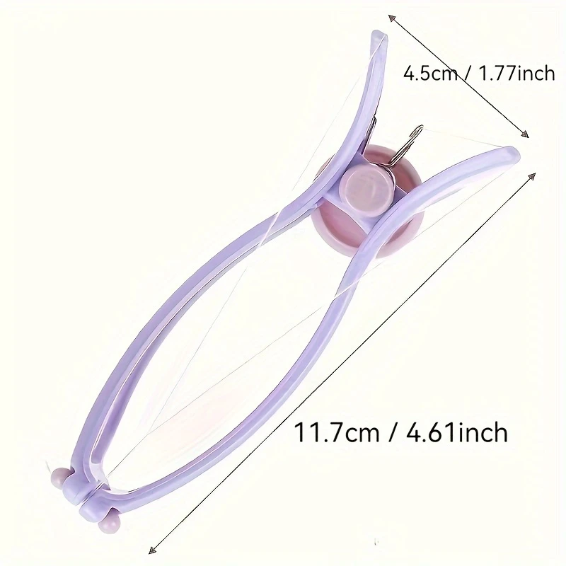 Jugnuu|✨ Spring Facial Hair Remover – Manual Threading Tool for Eyebrows & Cheeks | Battery-Free & Easy to Use ✨