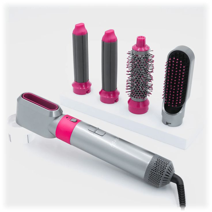 Jugnuu | 5 in 1 Hair Styler – Dryer, Curler, Straightener & Volumizer | Salon-Quality Styling at Home