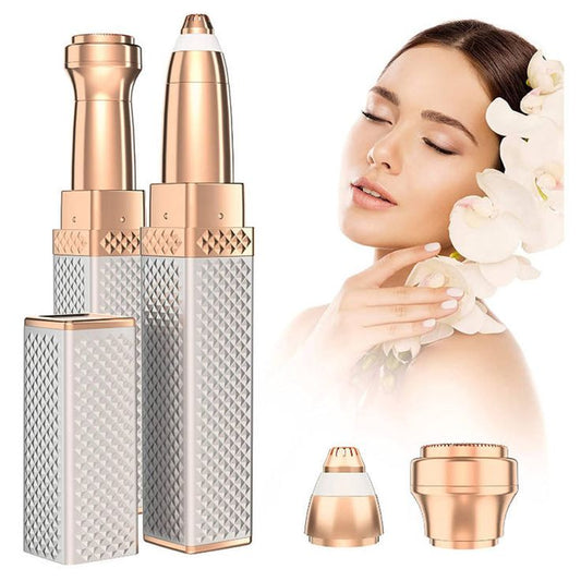 Jugnuu | New 2 in 1 Flawless Facial & Eyebrow Hair Remover – Painless Electric Trimmer for Face, Brows & Body Hair | Rechargeable